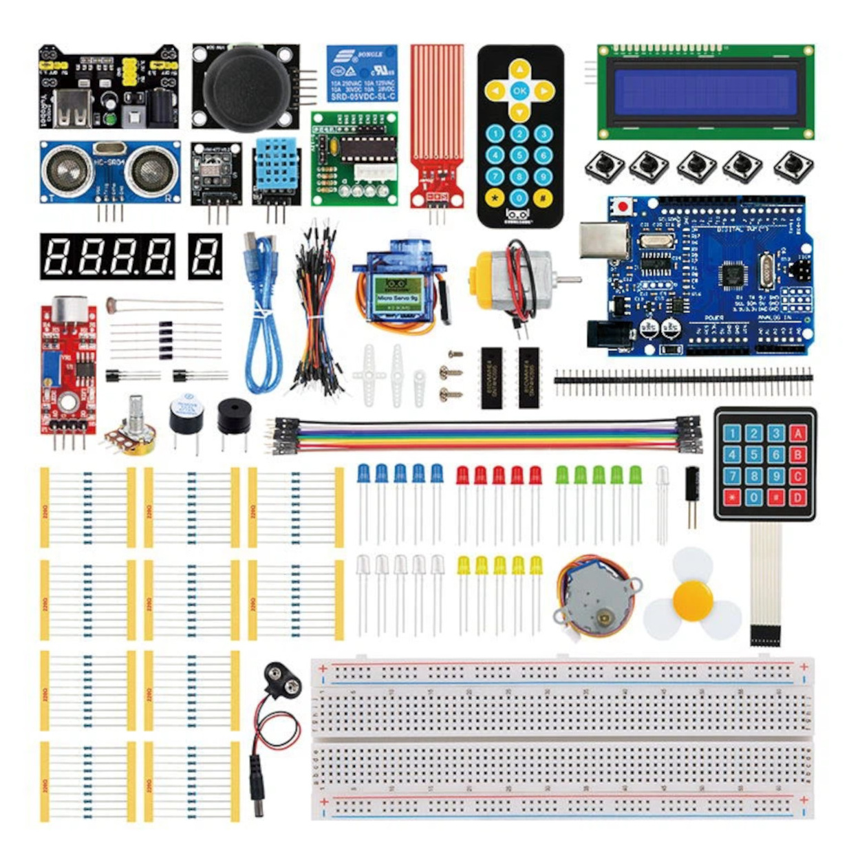Arduino Uno R3 Super Starter Kit